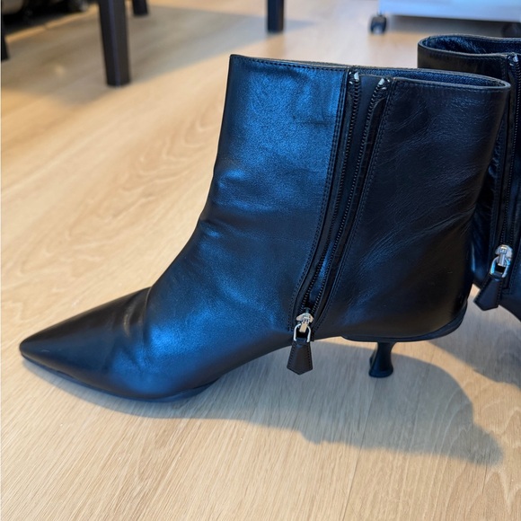 Prada Leather Ankle Boots - Picture 2 of 7